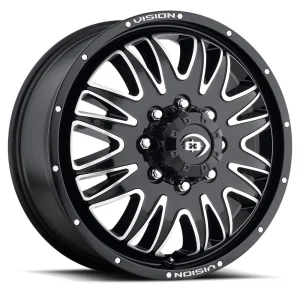 Vision Wheel HD – 401 RIVAL – Black – 20″x8.25″ – Summer Wheels – 401H2870BMFF
